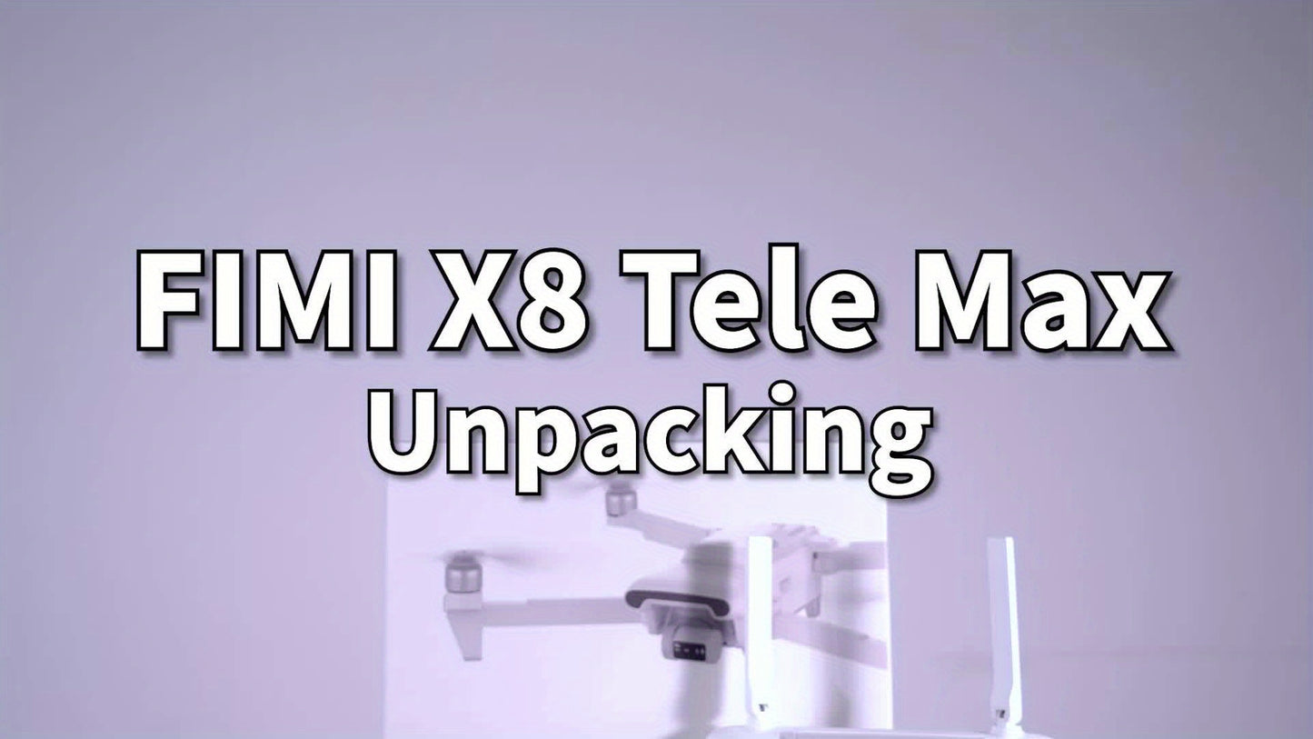 NEW 2025 FIMI X8 TELE MAX Drone 4K Professional HDR 48MP 3-Axis Gimbal Camera Drone with 2pcs 5000mAh Plus Battery Professional GPS 20KM RC Quadcopter And X8 Series Battery Two-Way Charging Hub New Arrivals, Birthdays Gifts