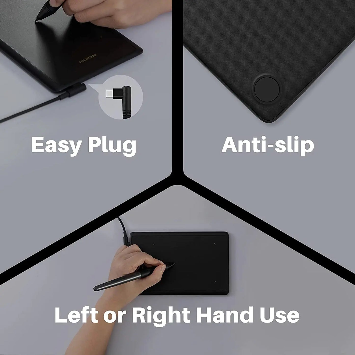 Huion H420X Graphics Tablet 4.17*2.6 Inch Drawing Tablets for Android Phone PC Mac Digital Stylus Battery Free Pen Signature Pad