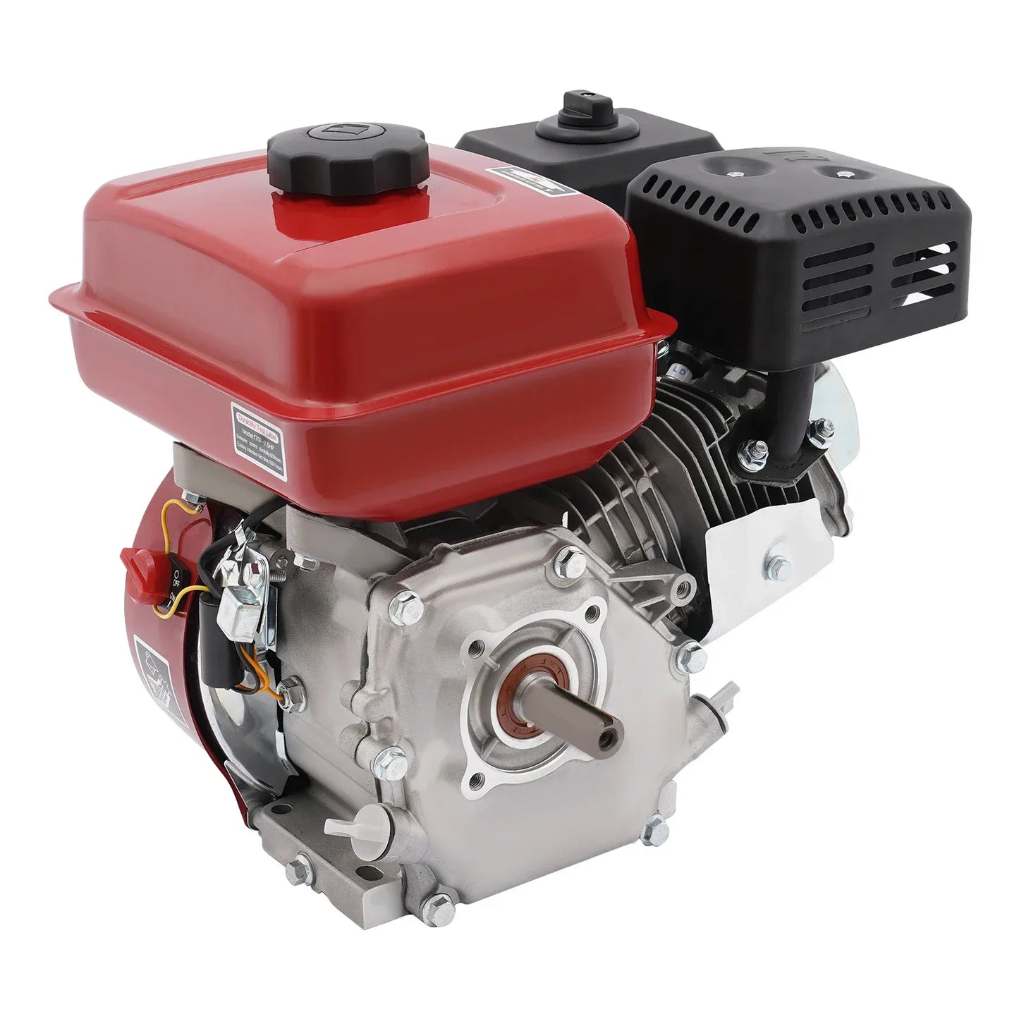 4-Stroke Diesel Engine Single Cylinder Air-Cooled Diesel Motor with Large Fuel Tank, Vertical Shaft Horizontal Diesel Engine