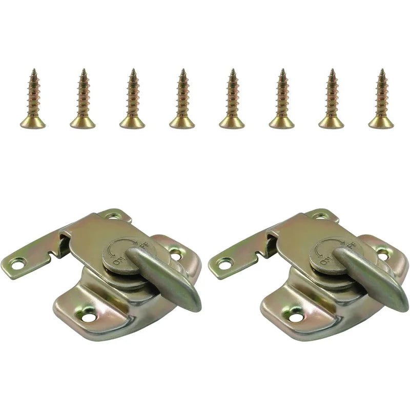 2 Sets Metal Table Locks Dining Align-N-Leaf Hardware Accessories Extension Ta
