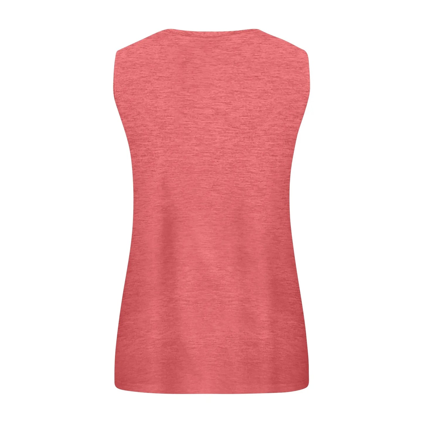 Women Summer Plus Size Sleeveless Casual Solid Color O-Neck T-Shirt Tops Blouse 2025 Mujer Sleeveless T-Shirt Ropa De Mujer