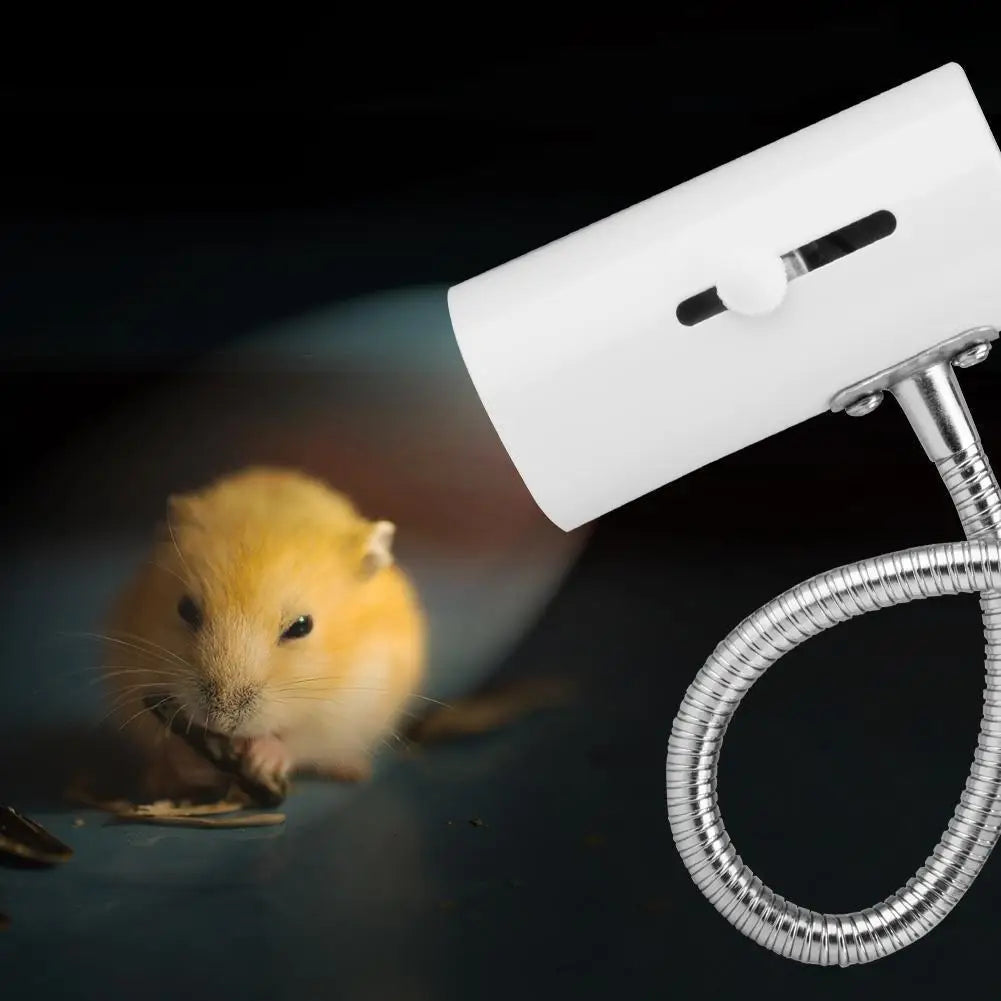 360 Degree Rotation Reptile E27 Lamp-socket Kit Pet Heating Lamp Clip Cover Clip-on Bulb Universal Light Holder
