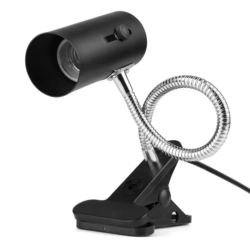 360 Degree Rotation Reptile E27 Lamp-socket Kit Pet Heating Lamp Clip Cover Clip-on Bulb Universal Light Holder
