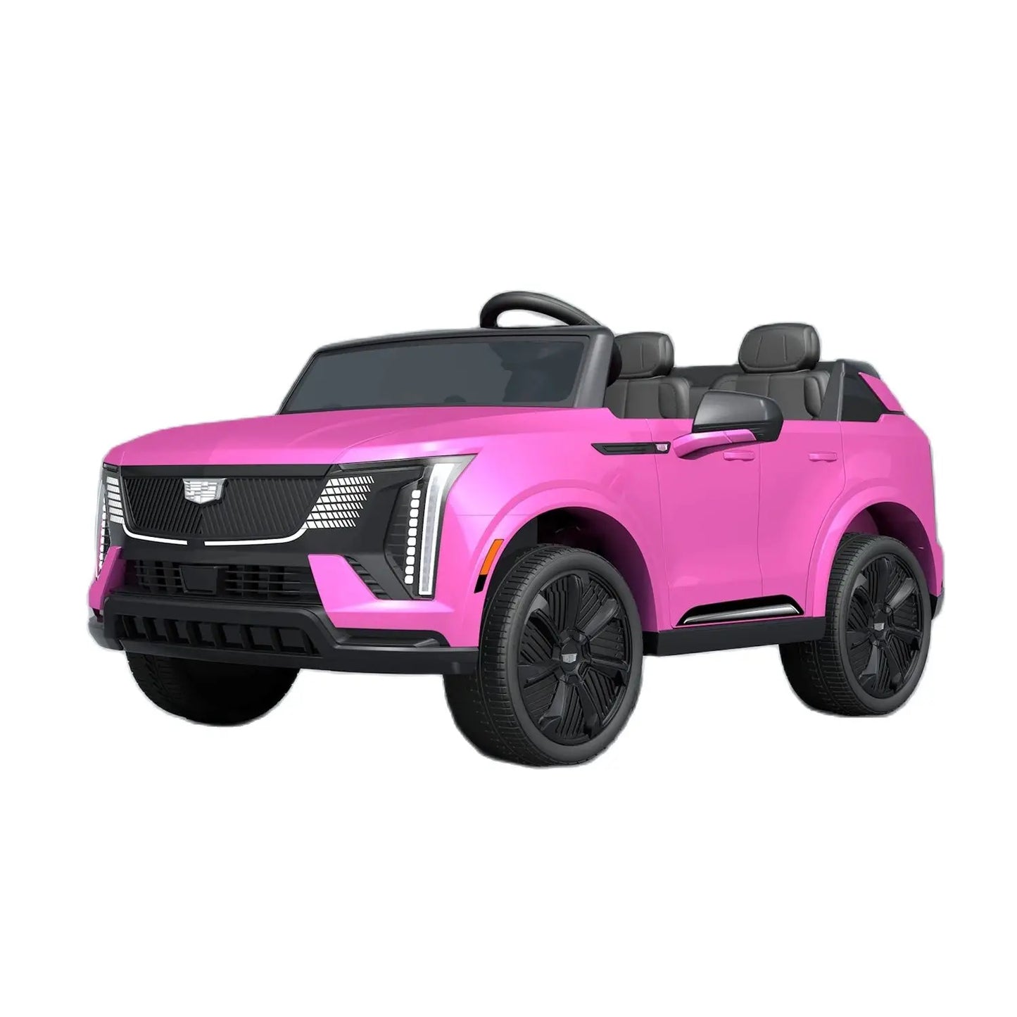 24V Ride On Car, Electric Vehicle With Remote Control, 2 Seater, 4-Wheel Shock Absorbers, Smooth Start, Led Lights For Kids