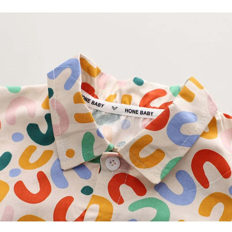 New Summer Baby Clothes Suit Children Outfits Boys Fashion Letter Shirt Shorts 2Pcs/Sets Toddler Casual Costume Kids Tracksuits