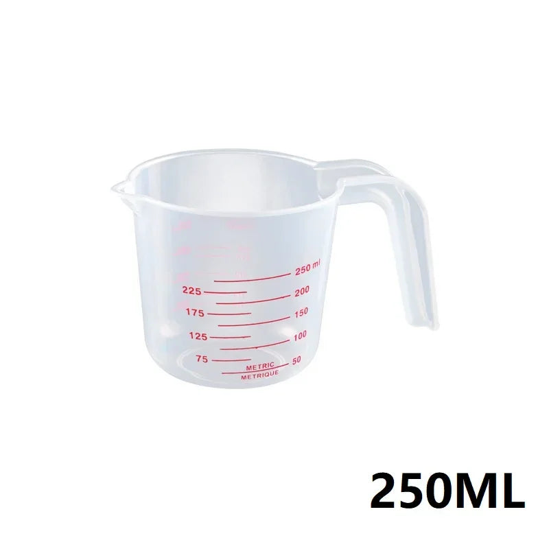 250 500 1000 Milliliter Silicone Measuring Cups and Spoons Plastic Jug Digital Kitchen Scale Baking Tools