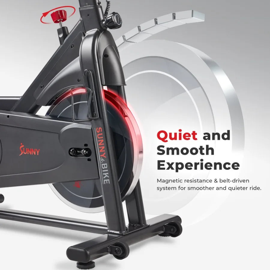 Indoor Cycling Bike with Device Mount w Smart Bluetooth