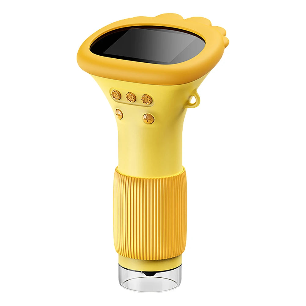 1000X Pocket Microscope for Kids 2 Inch IPS Screen Lab Digital Microscopes Equipment with 8 LED Light Mini Portable Microscopes
