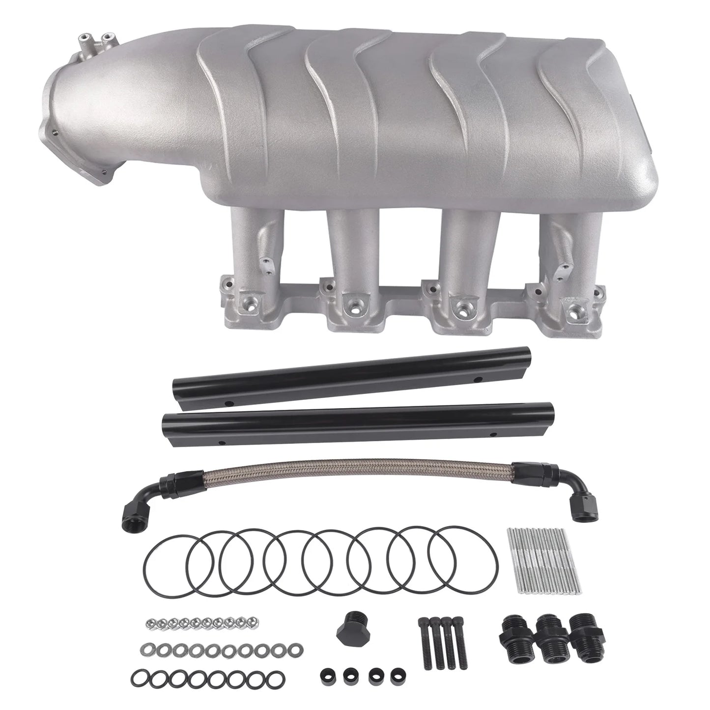 AP02 For Chevy GM LS3 L92 Small Block 92mm EFI LS Hi-Ram Multi-Port Intake Manifold