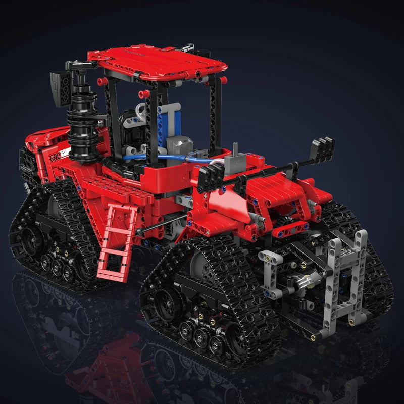 Mould King 18020 Technical Car Toys MOC-35270 APP&RC Pneumatic Crawler Tractor Building Block Brick Set Kids Christmas Gift