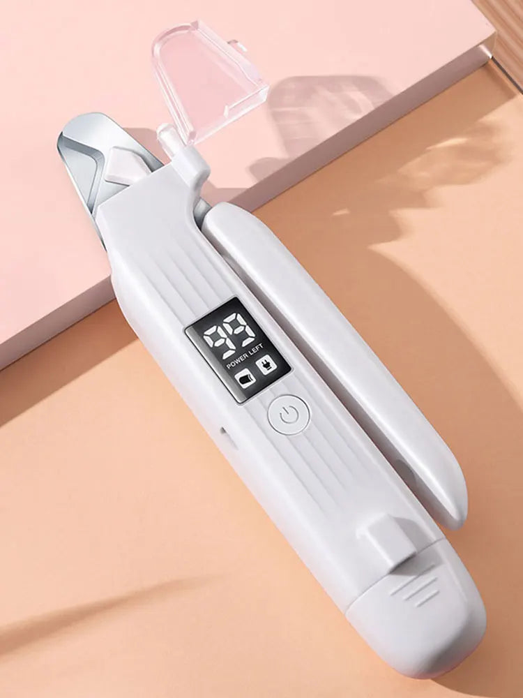 2 in 1 Electric Pet Nail Trimmer Rechargeable Pet Nail Grinder Quiet and Low Vibration Pet Toenail Clippers for Dogs and Cats