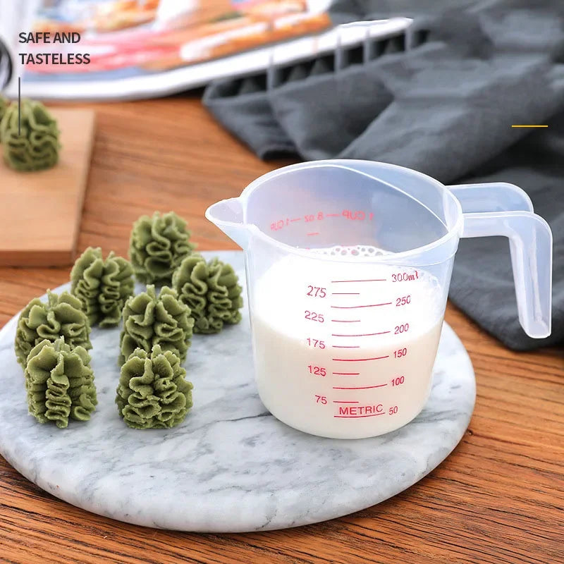 250 500 1000 Milliliter Silicone Measuring Cups and Spoons Plastic Jug Digital Kitchen Scale Baking Tools