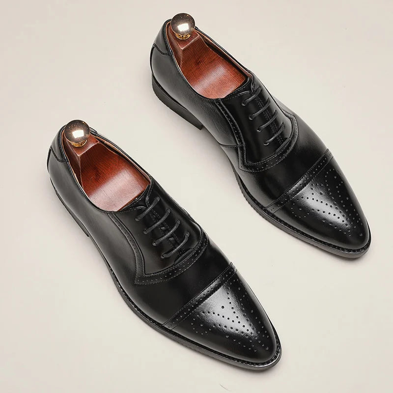 Mens Casual Shoes Business Slip-on Shoes Comfort Fashion Office Shoes for Male