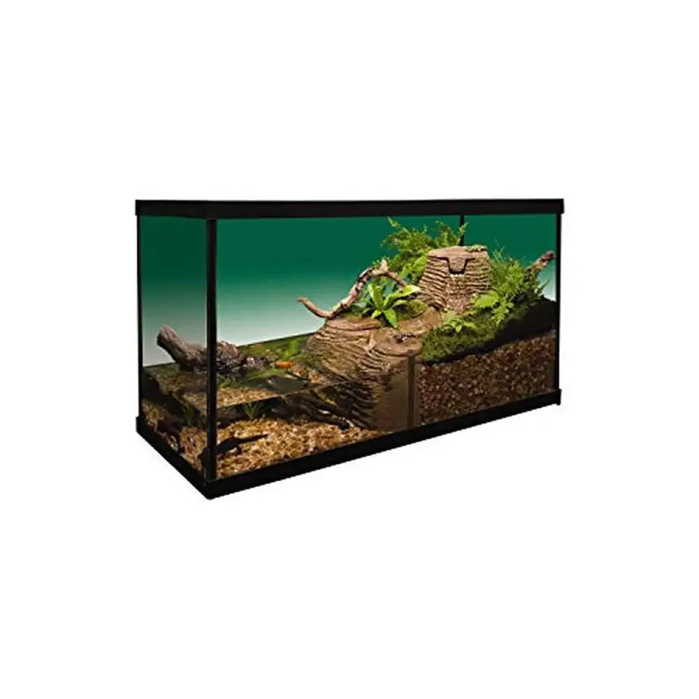 Fauna Viqaquarium All In One Terrarium Aquarium for Aquatic Reptiles Amphibians with Cascading Waterfall Basking Areas and Easy Climb