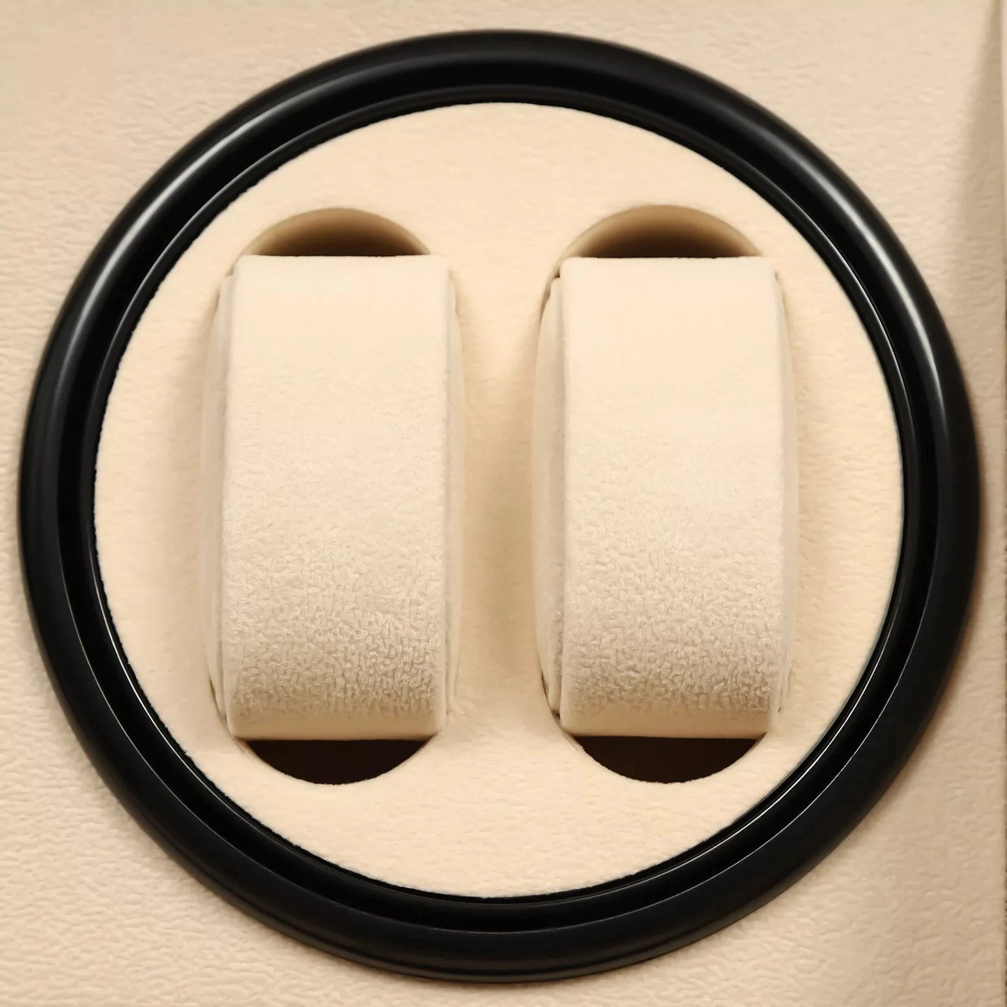 Automatic 4+6 Rotation Watch Winder Storage Box, Leather Wood Display Case