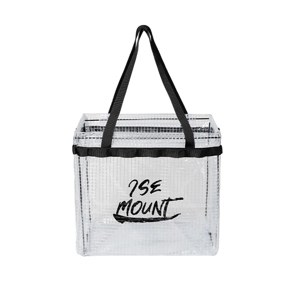 Portable Folding Storage Box Large Capacity Camping Storage Box Multi-purpose Sundries Storage Box Handheld Fishing Gear Storage