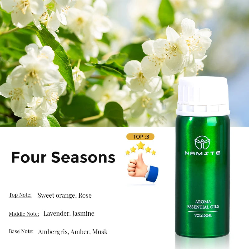 NAMSTE Electric Aromatic Hotel Essential Oil Sale Pure Plant Diffuser Essential Oils Oasis Fragrant Device Home Air Freshener