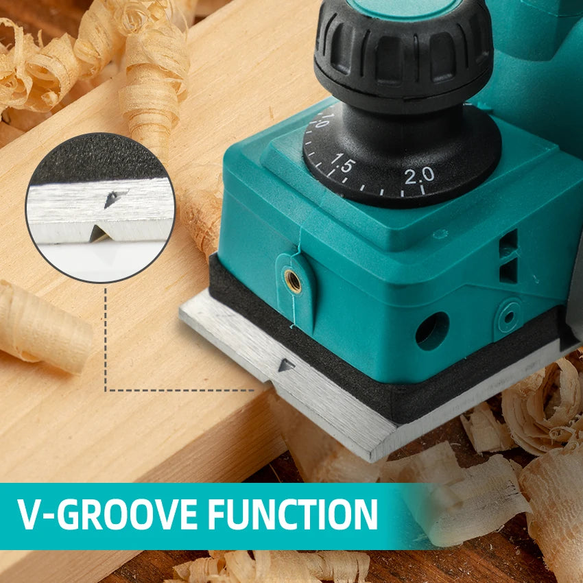 Electric planer woodworking woodworking planer Household tools press planer Multifunctional woodworking hand electric planer