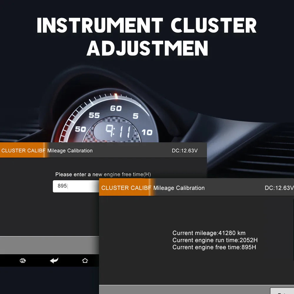 ANCEL DP500 Mileage Correction For Car OBD2 Scanner Key Programmer EEPROM Chip Add Keys Change Instrument Cluster Calibriation