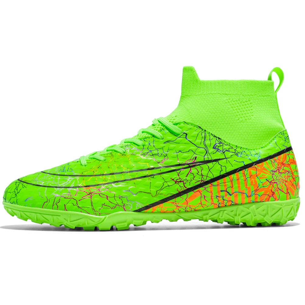Men's and Women's Football Cleats Lightweight Outdoor Football Shoes Sports Sneaker Rugby Boots