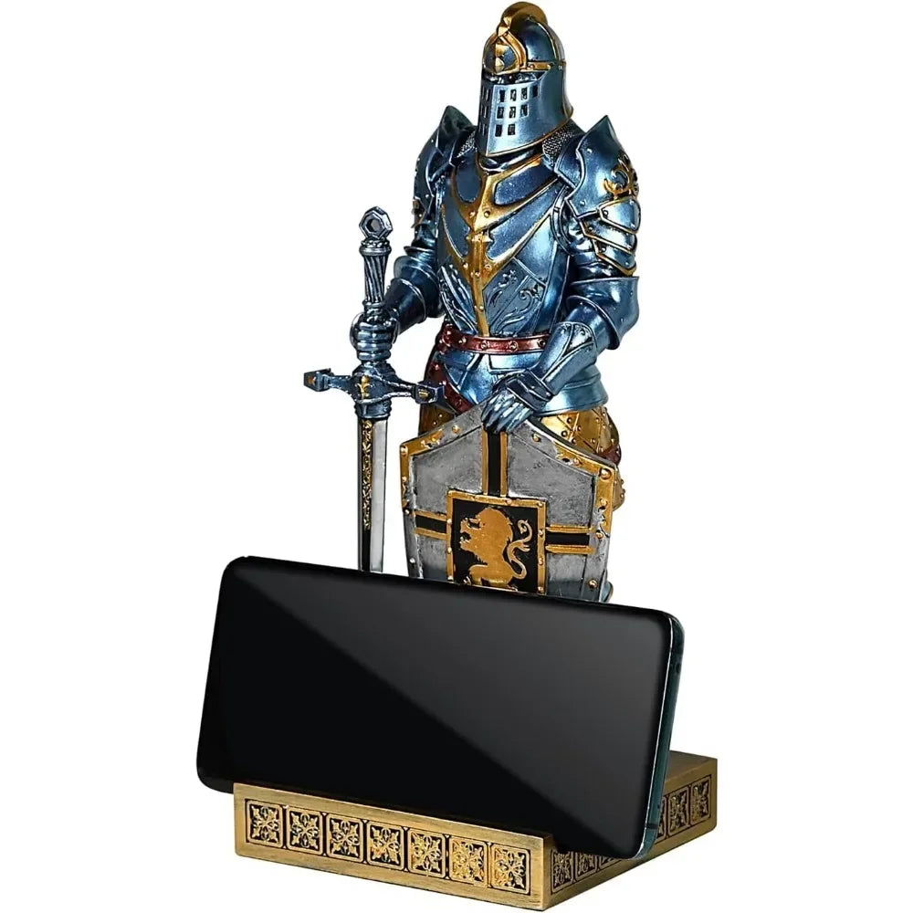 King's Guard decorated Knight statue Desk, desk accessories Pen holder Pen holder Office and home paperweight