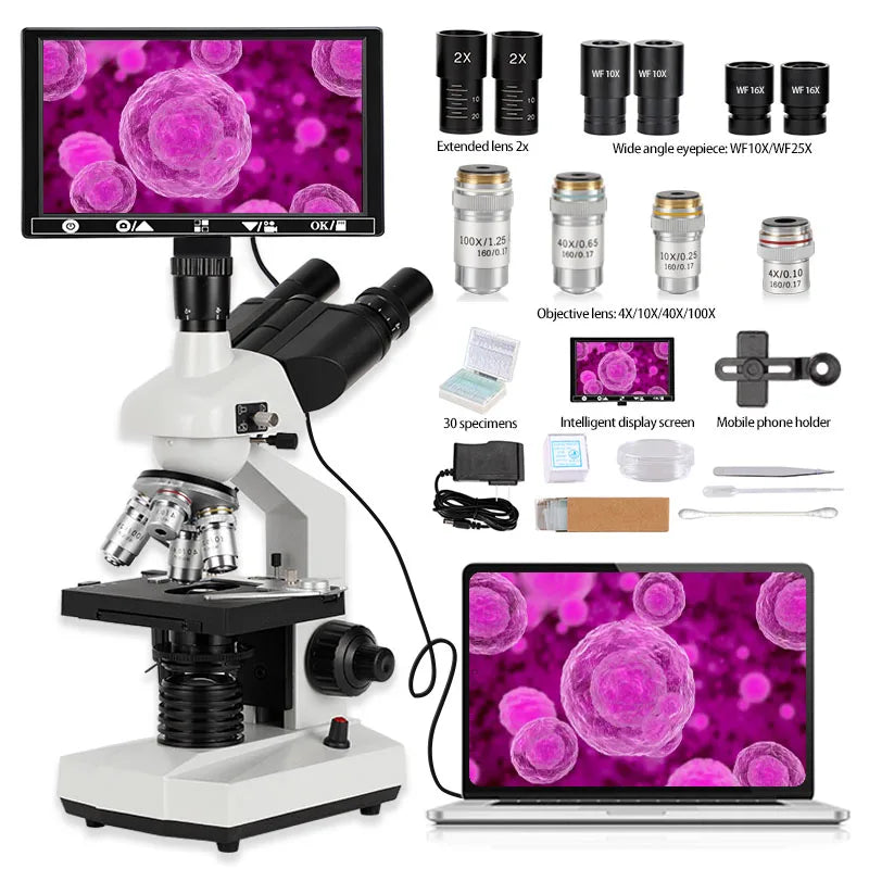 Professional biological microscope is a specialized optical microscope used for studying medical biology and aquaculture