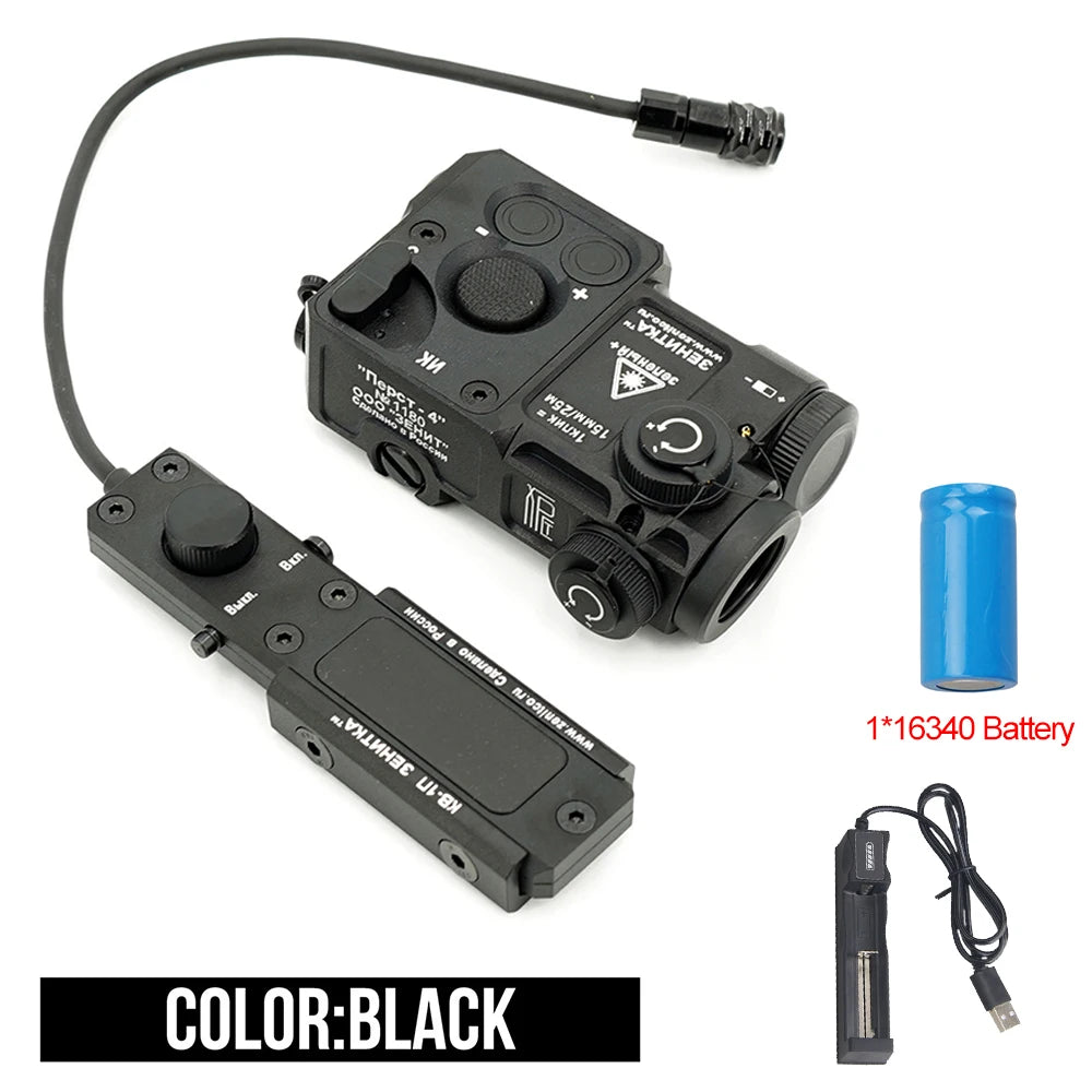 Green Laser&Infrared IR 850NM Night Vision Flashlight, Aluminum Alloy Torch Remote Control Switch, Night Hunting;Outdoor Camping