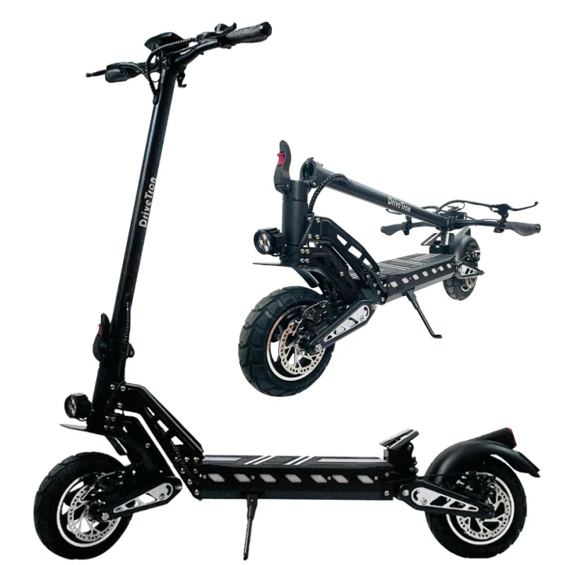 Drive Tron DT10 adult electric scooter, 1400W*2 motor,48v 20.8Ah,folding E-scooter,10 inch tire E-Mountain Scooter