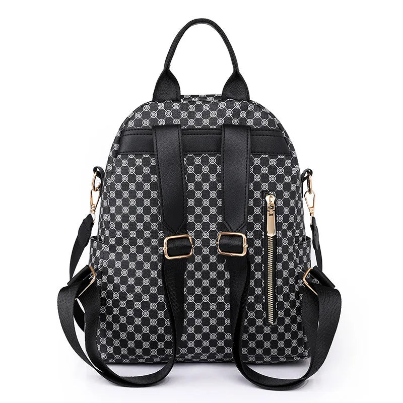 Vintage Printed Backpack for Women – 2023 New Fashion High-Quality Travel & Casual Shoulder Bag