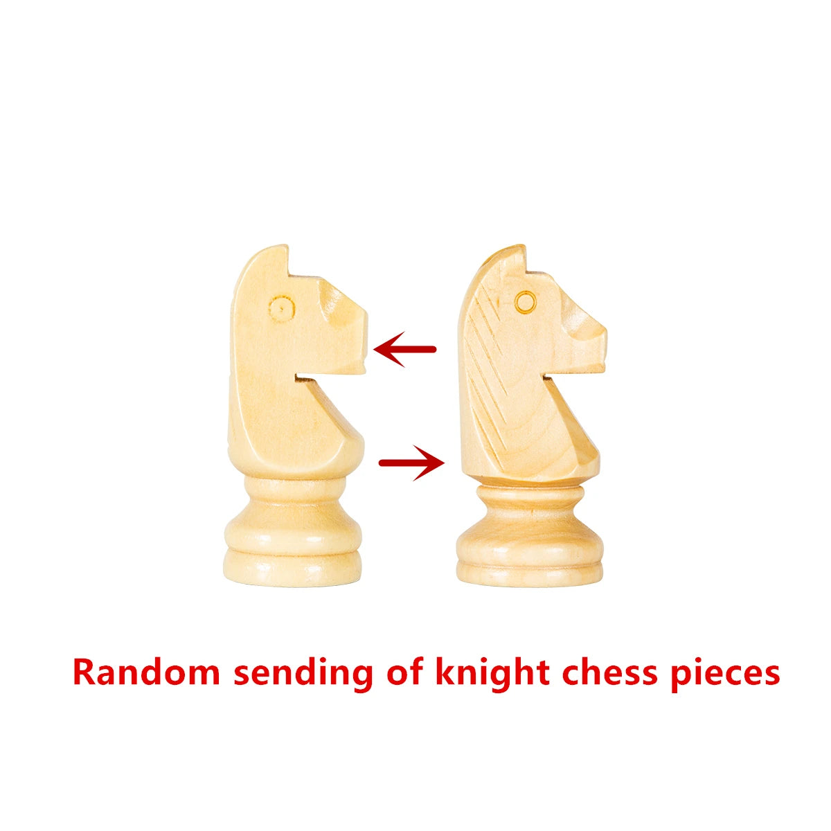 Chess Solid Wood Pieces High-grade Set Folding Board 39cm/15.35in Match With More Than 2 After Special Games