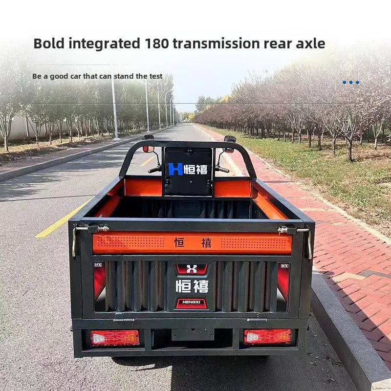 Electric Tricycle, Heavy-duty Dry Cargo Transportation, Agricultural Household Battery Car, High Power, Fast Charging Convenient