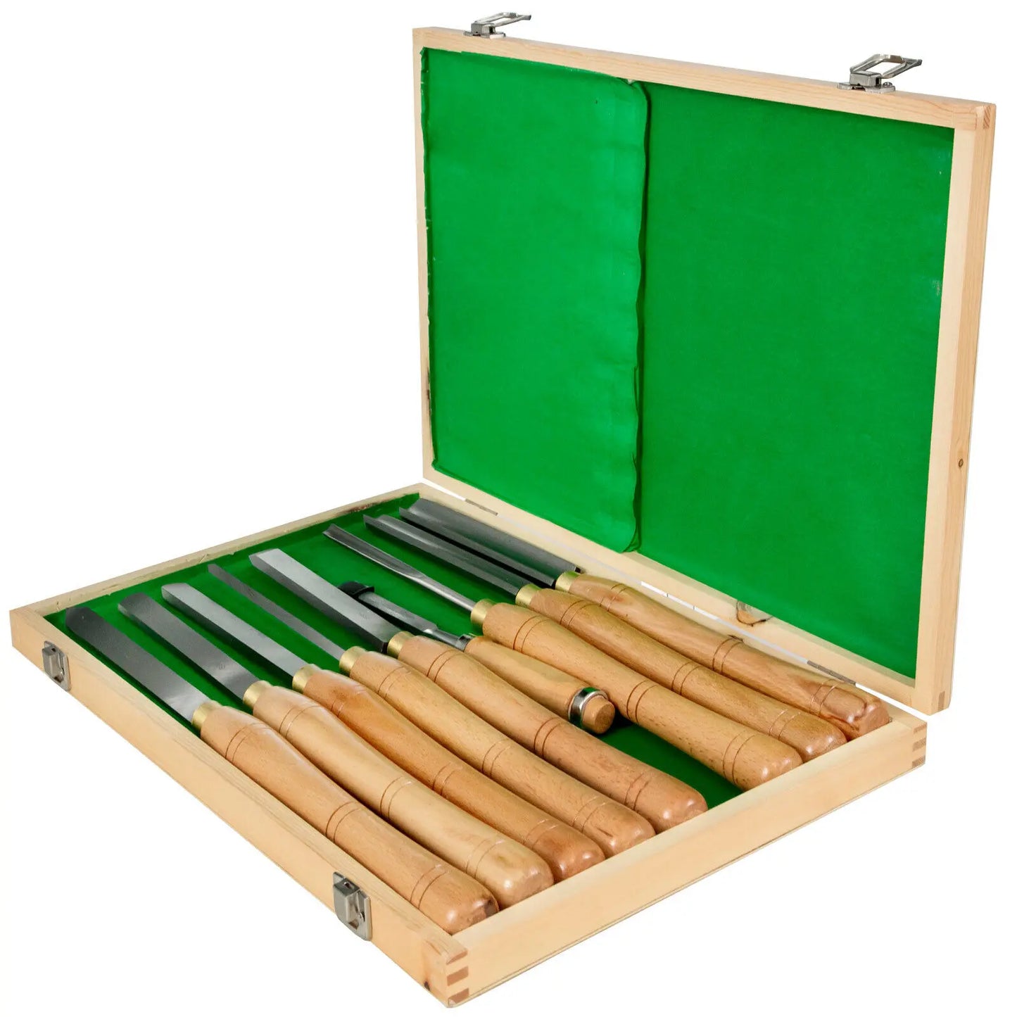 SucceBuy Wood Turning Tools Carving Hand Chisel Set Lathe Knife DIY Woodworking Professional Gouges Woodcraft Carpentry Tools
