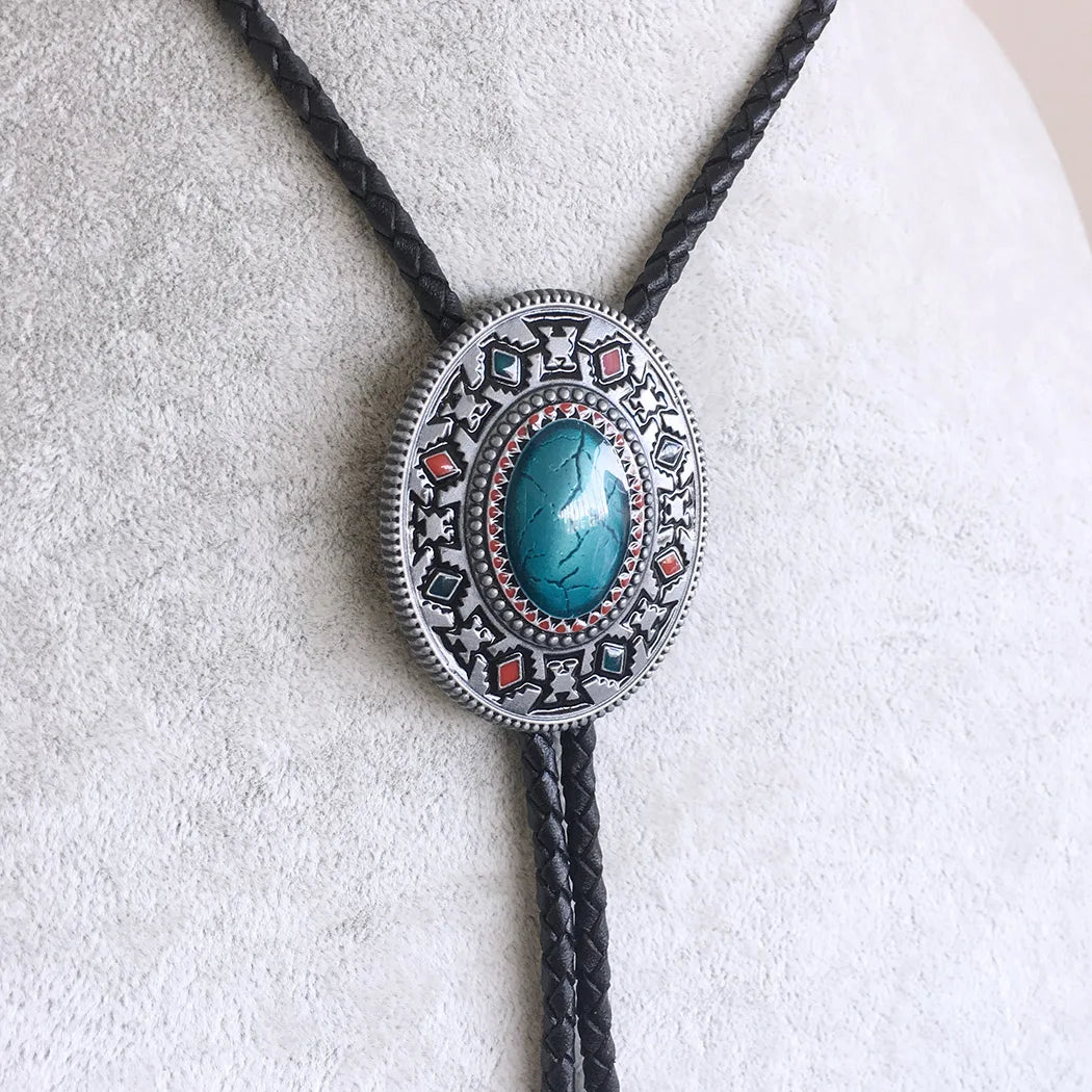 Vintage Western Cross Celtic Knot Southwest Bolo Tie also Stock in the US BOLOTIE-WT102 Free Shipping