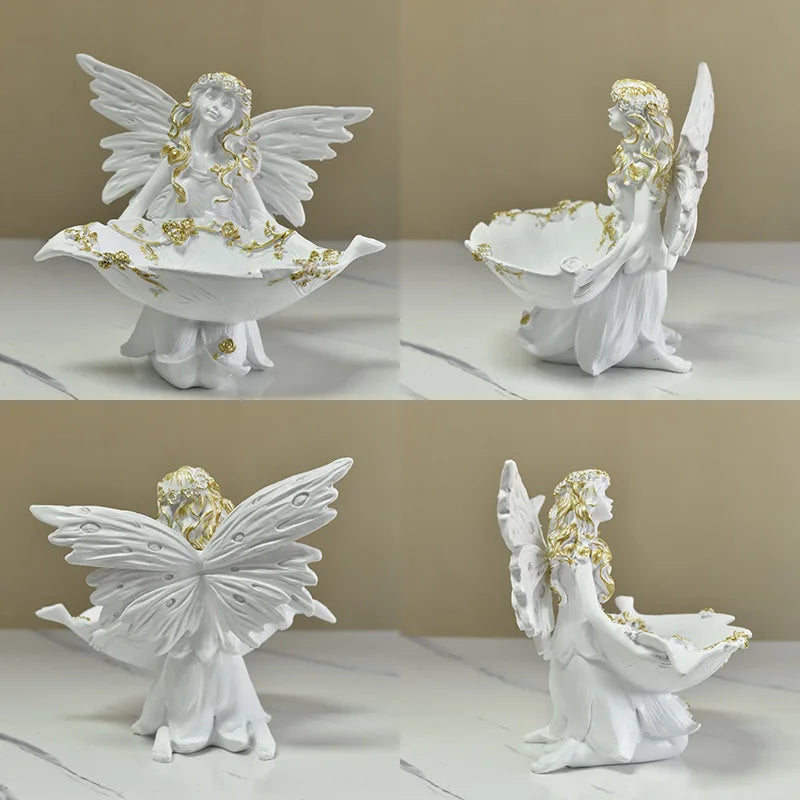 Angel Ornaments, Decorative Props, Angel Resin Handicrafts, Home Decorations, Living Room Desktop Ornaments