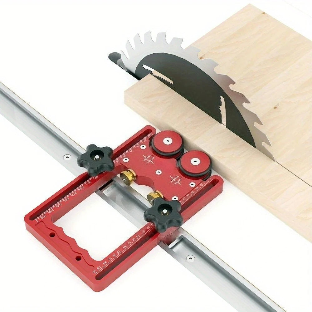 Allsome One Way Bearing Roller Featherboards Feather Boards for Table Saw Router Tables Band Saws Jig Guide