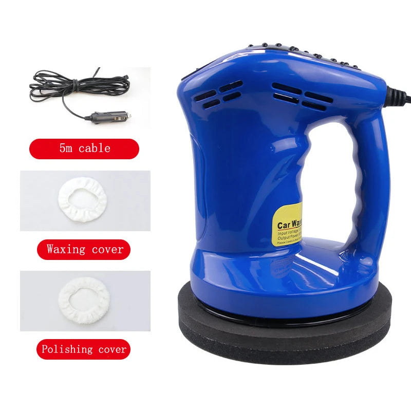 Portable Electric Car Polisher 12V Auto Beauty Polishing Waxing Machine Car Scratch Repair Tool Kit Floor Polishing Detailing