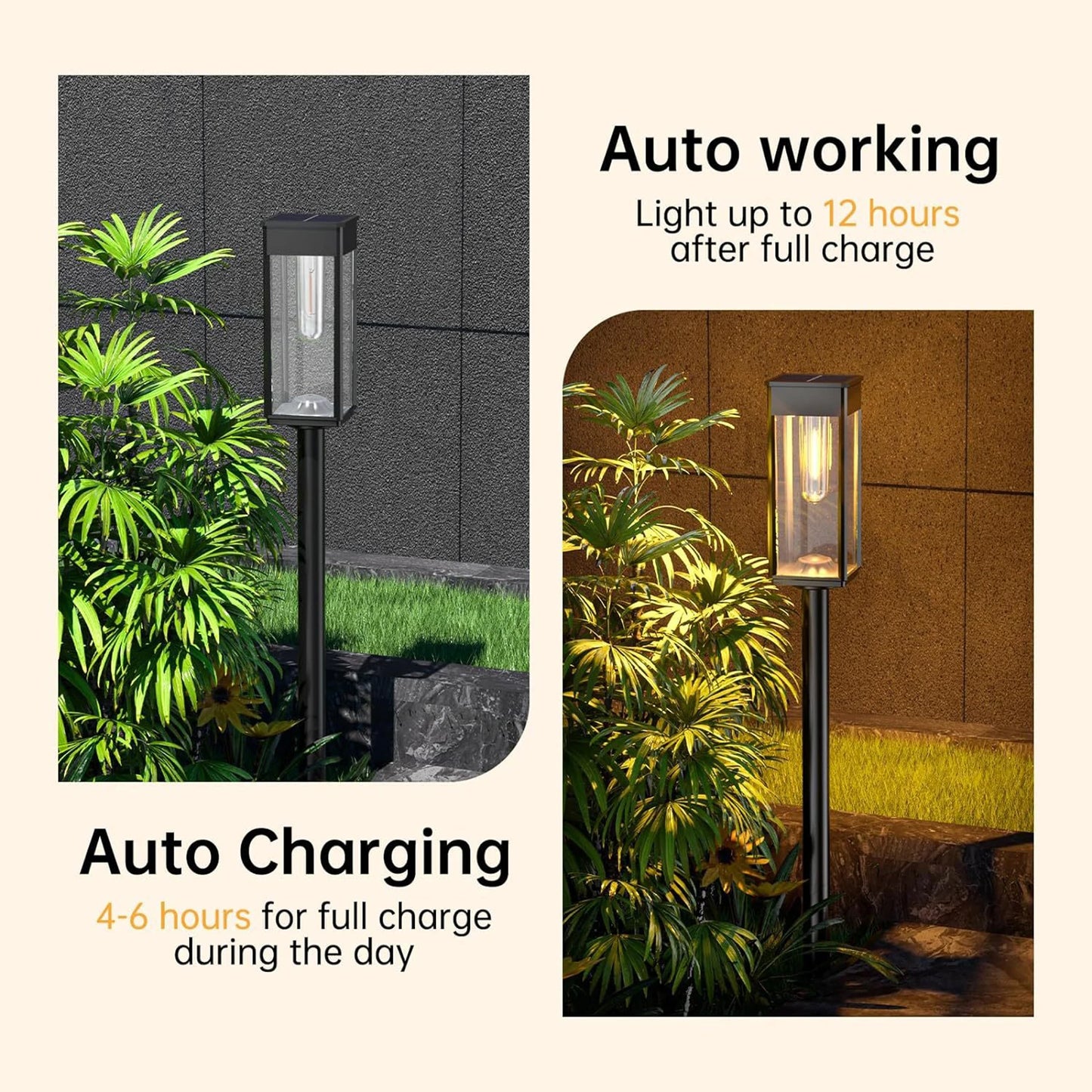 Solar Garden Lamp Outdoor Ground Lamp Landscape Lamp Solar Lawn Lamp Landscape Decorative