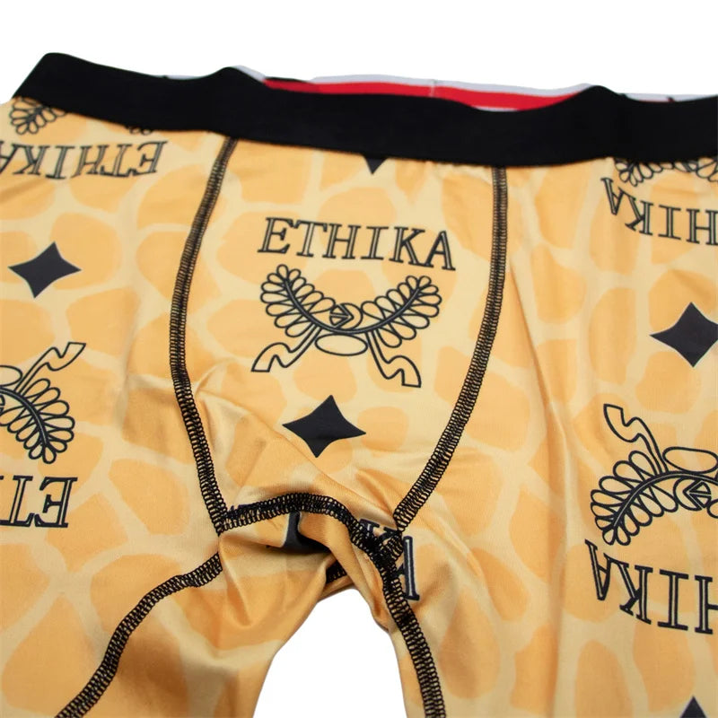 5Pcs Men Underwear Boxers Print Man Panties Lingerie Men Underpants Boxershorts Trunks Plus Size Breathable Seamless Men's Boxer