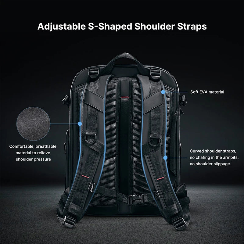 Ulanzi BP09 Camera Backpack 22L Light Travel Large Capacity Storage Splash-proof Travel Bag Digital SLR Camera Photography