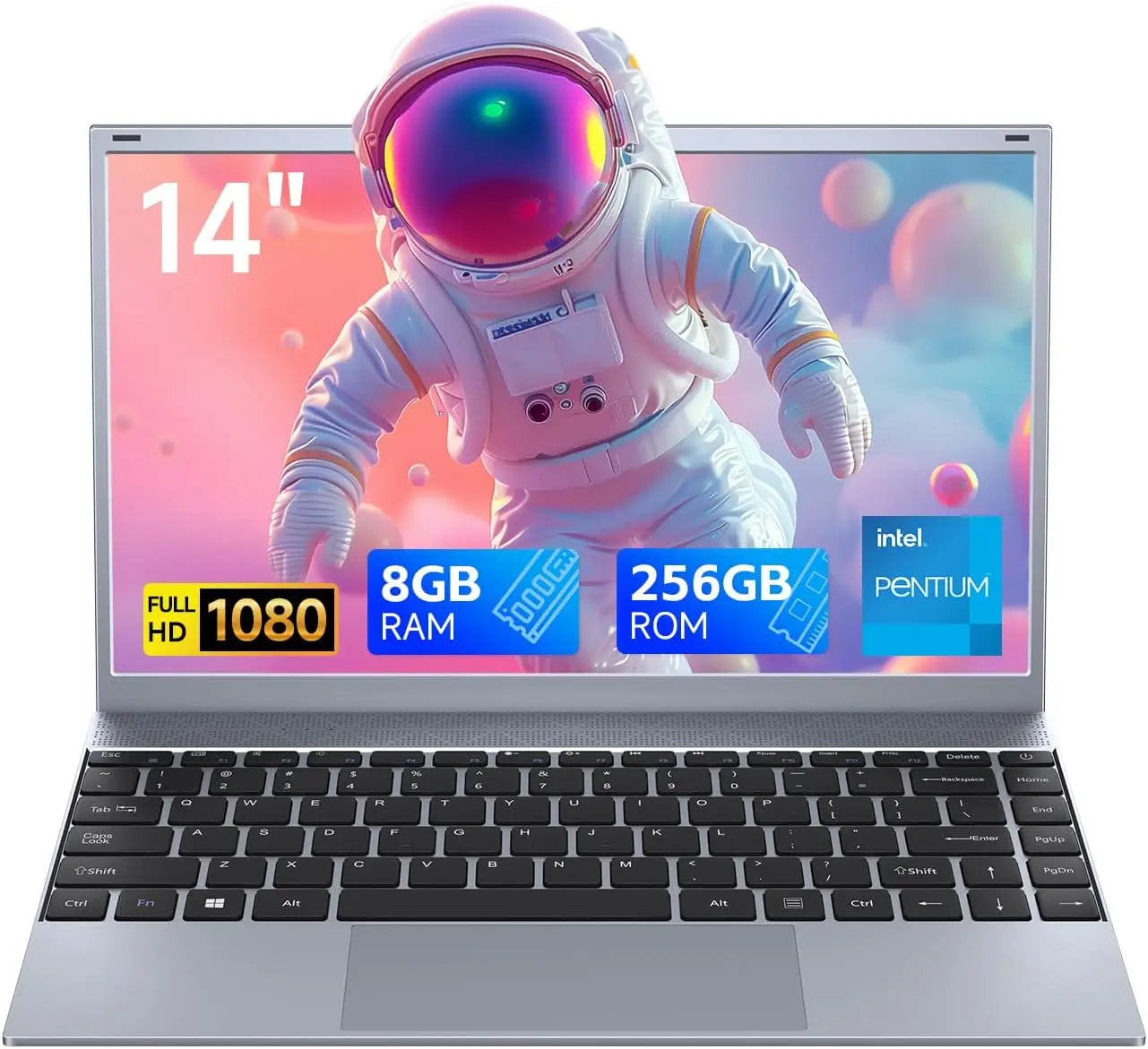 14 Inch Laptop J3710 8GB RAM 256GB SSD Windows 11 For Students And Business