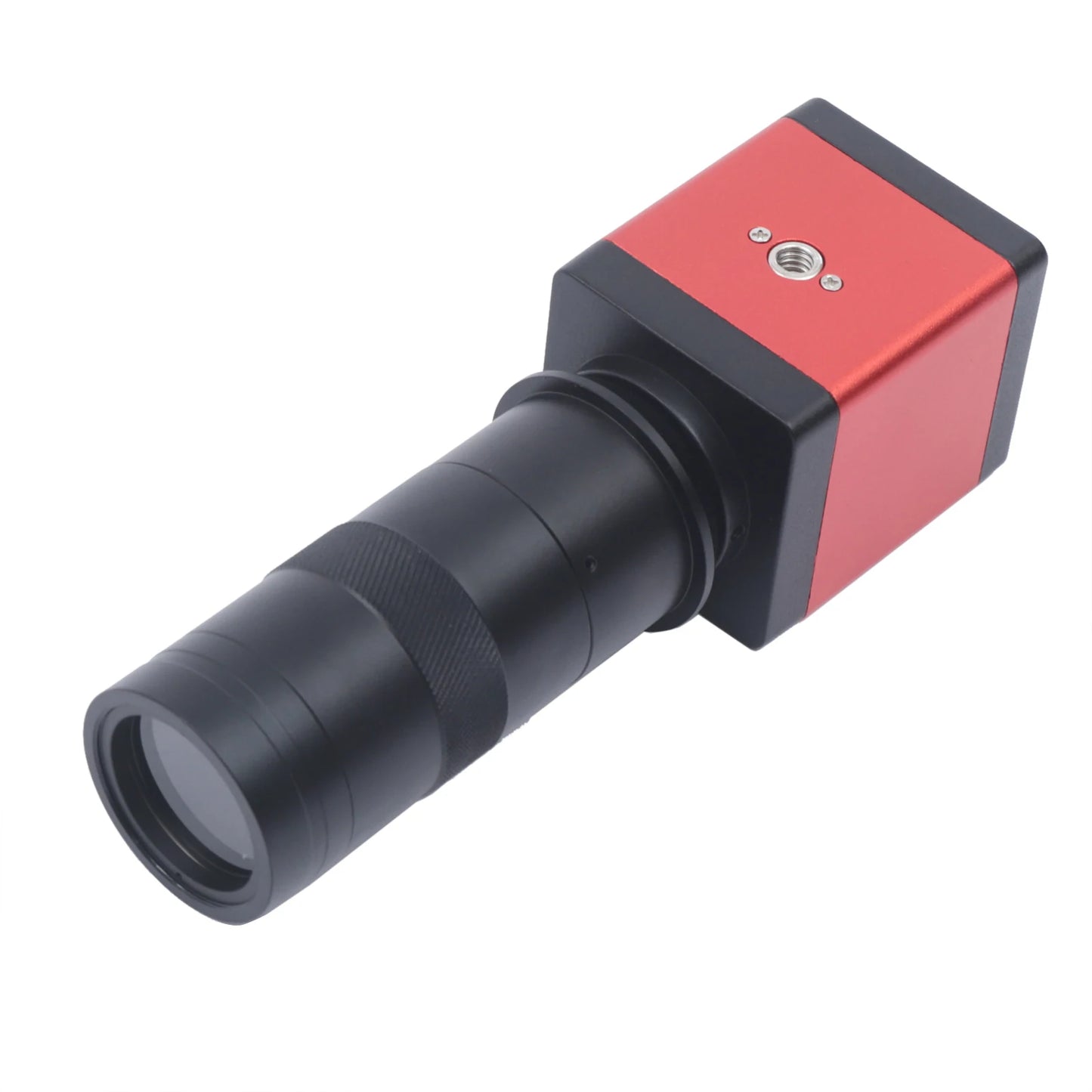 110V HDMI Video Microscope USB Camera 60FPS HD Industrial Video Digital with Remote Control for PCB Board, Hardware, Connector