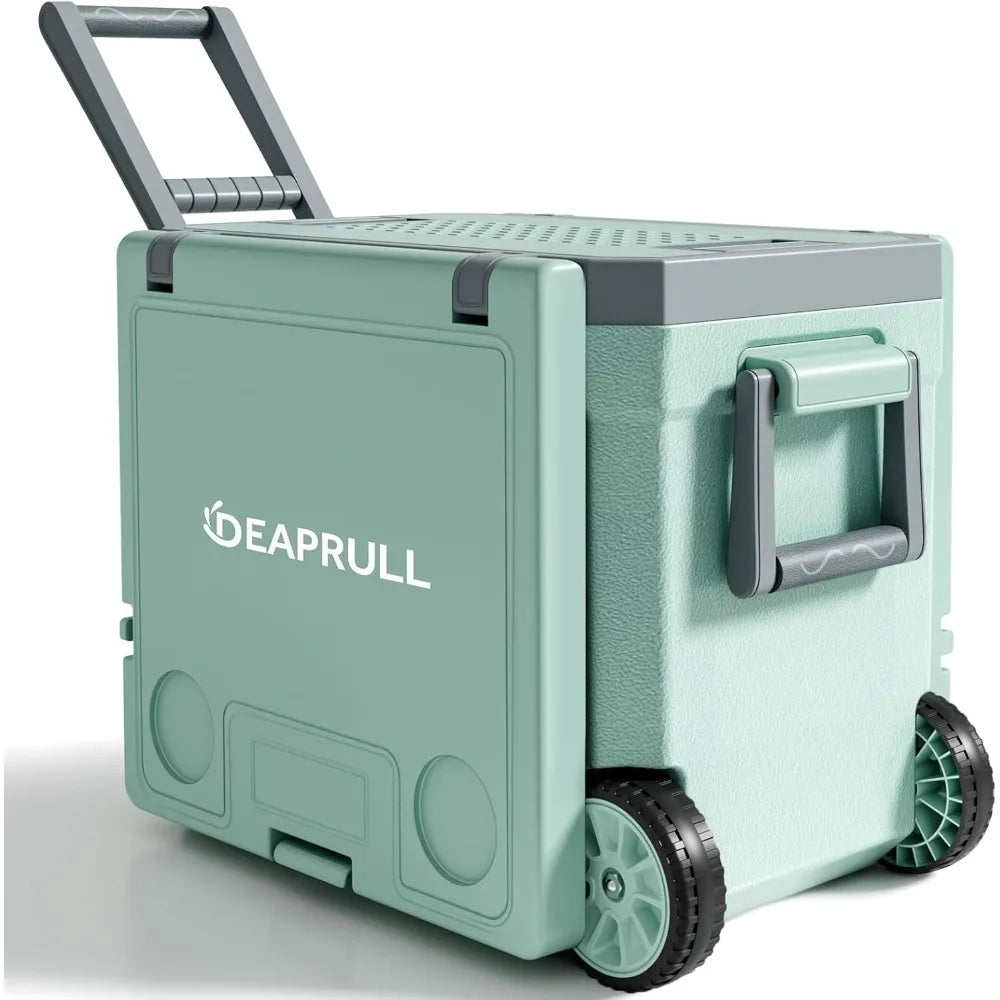 36 Quart Cooler with Wheels, Ice Chests Portable Wheeled Cooler Holds Ice up to 6 Days, Leak-Proof Outdoor Insulated Ulta-Light