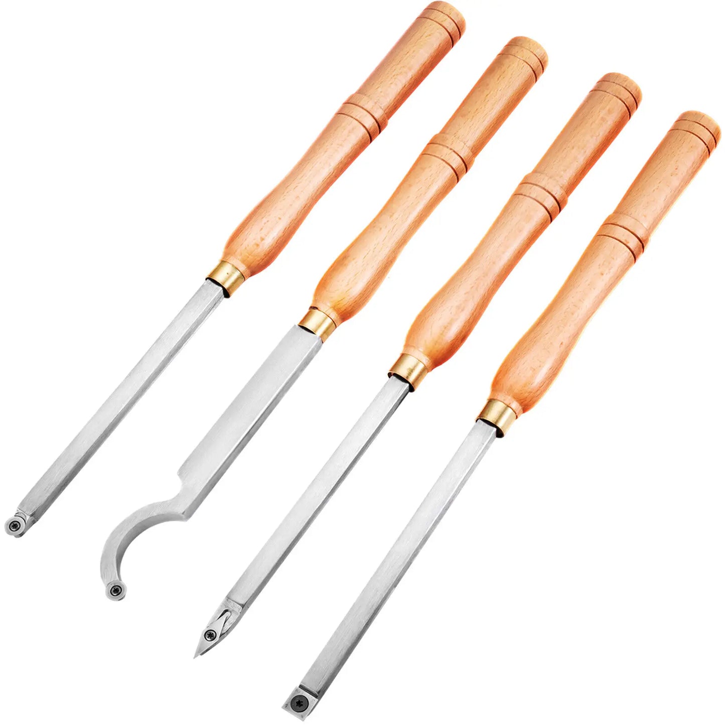 SucceBuy Wood Turning Tools Carving Hand Chisel Set Lathe Knife DIY Woodworking Professional Gouges Woodcraft Carpentry Tools