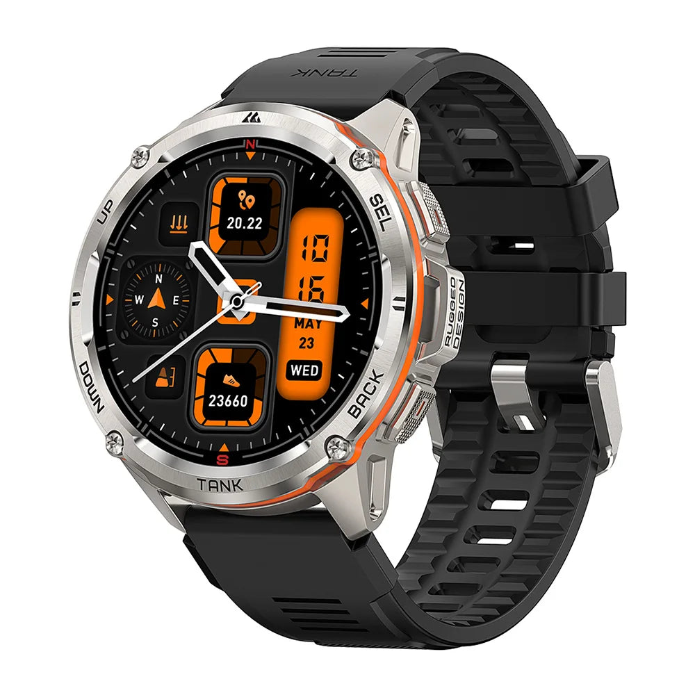 2024 NEW KOSPET TANK T3 Ultra GPS Smart Watches For Men Smartwatch Women Waterproof Electronic Fitness Digital Bluetooth Watches