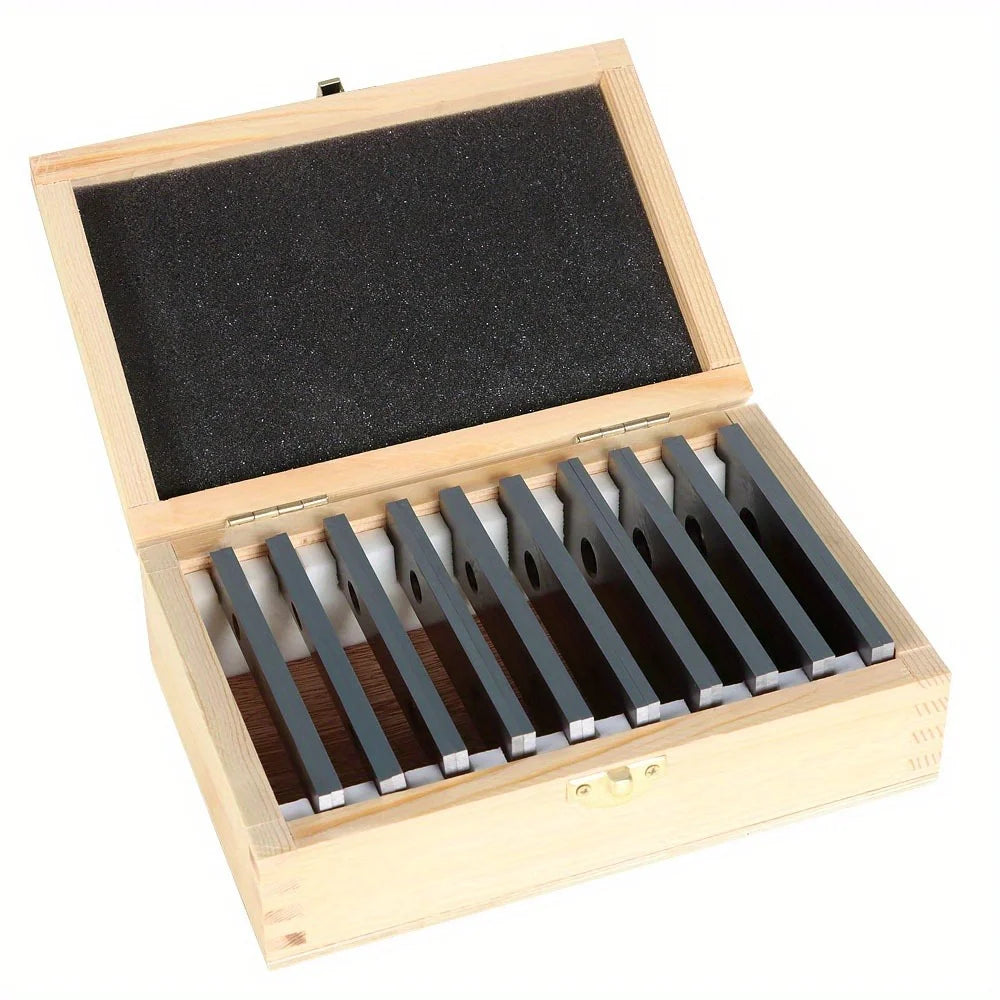 10 Pair 1/8 x 4-Inch Machinist Parallel Block Set Accuracy 0.0002in Hardened Gage Gauge Tool Blocks Set