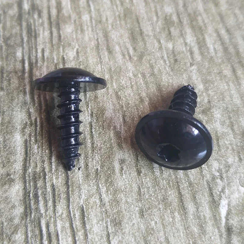 10Pcs Engine Cover Undertray Splashguard Wheel Arch Grille Bumper Skirt Torx Screws N90974701 Fastener Clips For V W Golf 5x15mm