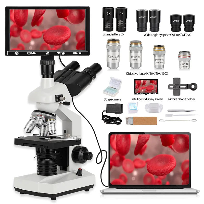 Professional biological microscope is a specialized optical microscope used for studying medical biology and aquaculture