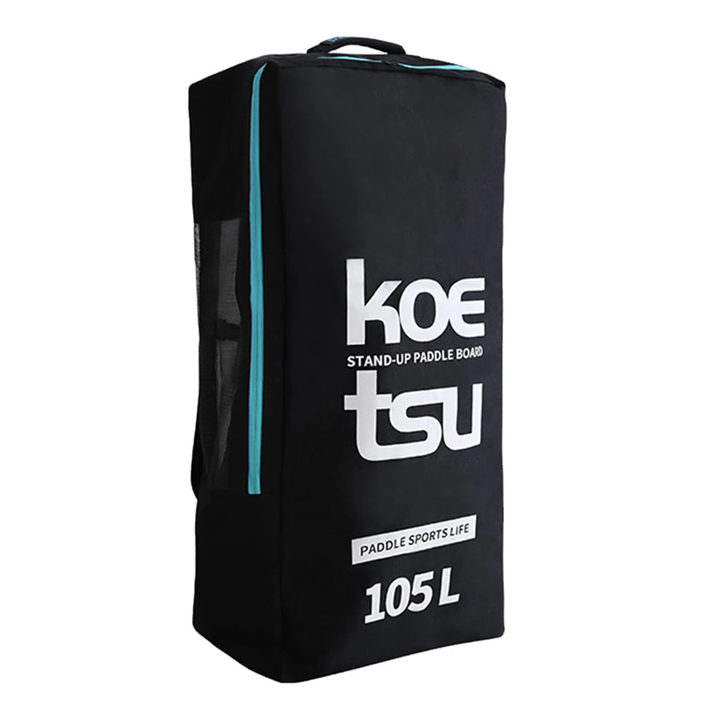 80L/105L Surfboard Backpack Oxford Portable Paddle Board Bag Carrier with Side Small Pocket Large Capacity Surfing Accessories