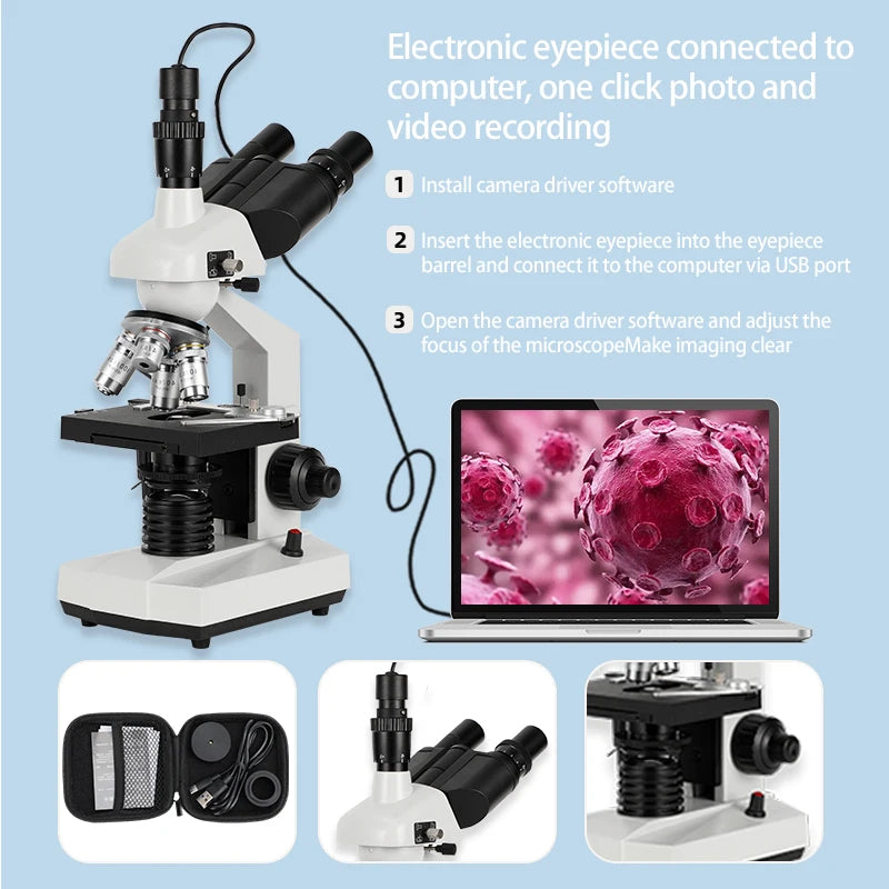 Professional biological microscope is a specialized optical microscope used for studying medical biology and aquaculture