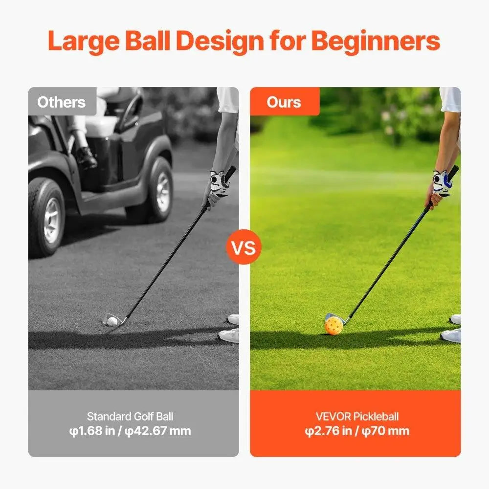 Backyard Golf Game 9 Hole Portable Outdoor Bucket Design for kids & Adults
